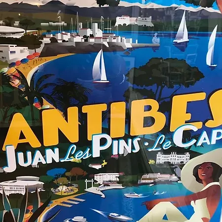 Charmant Appartement Au Coeur De Juan Les Pins Antibes Exterior foto